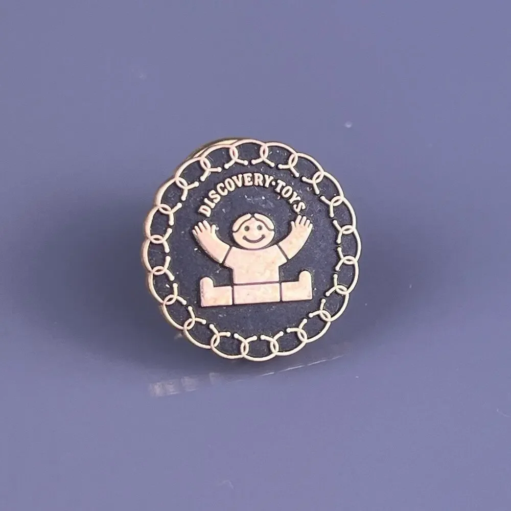 Discovery Toys Tie Tack Lapel Pin 1/10th 10K GF OC Tanner Educational Toys